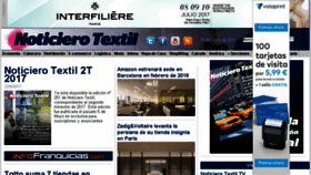 What Noticierotextil.net website looked like in 2017 (6 years ago)