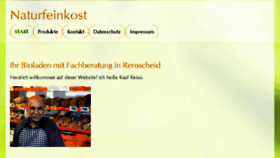 What Naturfeinkost-remscheid.de website looked like in 2017 (6 years ago)