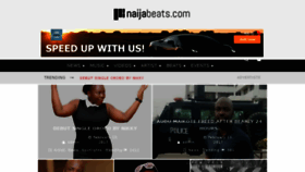 What Naijabeats.com website looked like in 2017 (6 years ago)