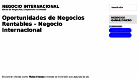 What Negocio-internacional.net website looked like in 2017 (6 years ago)