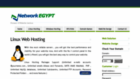 What Networkegypt.com website looked like in 2017 (6 years ago)