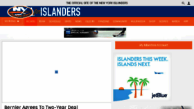 What Newyorkislanders.com website looked like in 2017 (6 years ago)