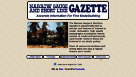 What Ngslgazette.com website looked like in 2017 (6 years ago)