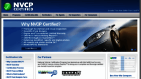 What Nvcpcertified.com website looked like in 2017 (6 years ago)