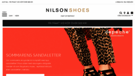 What Nilsonshoes.com website looked like in 2017 (6 years ago)