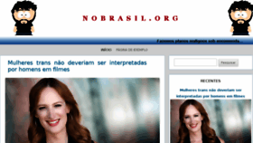 What Nobrasil.org website looked like in 2017 (6 years ago)