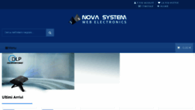 What Novasystem.it website looked like in 2017 (6 years ago)