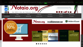 What Notaio.org website looked like in 2017 (6 years ago)