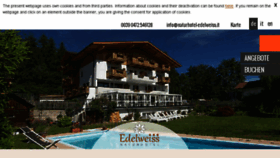 What Naturhotel-edelweiss.it website looked like in 2017 (6 years ago)