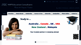 What Nhpeducationconsultants.com website looked like in 2017 (6 years ago)