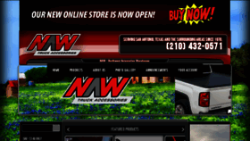 What Nawtruckaccessories.com website looked like in 2017 (6 years ago)