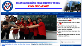 What Ngoaingu.hitu.edu.vn website looked like in 2017 (6 years ago)