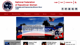 What Nfrw.org website looked like in 2017 (6 years ago)