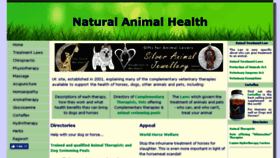 What Natural-animal-health.co.uk website looked like in 2017 (6 years ago)