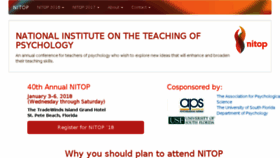 What Nitop.org website looked like in 2017 (8 years ago)