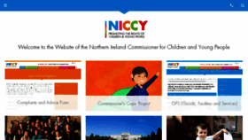 What Niccy.org website looked like in 2017 (6 years ago)