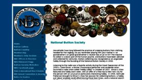 What Nationalbuttonsociety.org website looked like in 2017 (6 years ago)