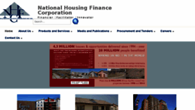 What Nhfc.co.za website looked like in 2017 (6 years ago)