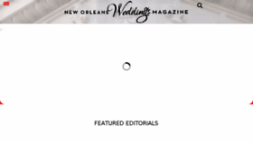What Neworleansweddingsmagazine.com website looked like in 2017 (6 years ago)