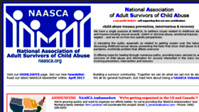 What Naasca.org website looked like in 2017 (6 years ago)