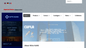 What Nitto-kohki.eu website looked like in 2017 (6 years ago)