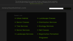 What Newurbanhabitat.com website looked like in 2017 (6 years ago)
