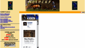 What Netserf.org website looked like in 2017 (6 years ago)