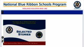 What Nationalblueribbonschools.com website looked like in 2017 (6 years ago)
