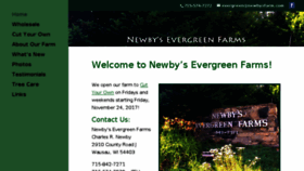 What Newbysfarm.com website looked like in 2017 (6 years ago)
