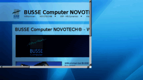 What Novotech.de website looked like in 2017 (6 years ago)