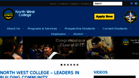 What Northwestcollege.ca website looked like in 2017 (6 years ago)