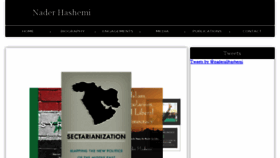 What Naderhashemi.com website looked like in 2017 (6 years ago)