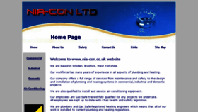 What Nia-con.co.uk website looked like in 2017 (6 years ago)