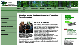 What Nw-fva.de website looked like in 2017 (6 years ago)