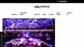 What Nationaleventvenue.com website looked like in 2017 (6 years ago)