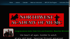 What Nwacademy.com website looked like in 2017 (6 years ago)
