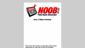 What Noob.co.in website looked like in 2017 (6 years ago)