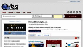 What Nasioglasi.com website looked like in 2017 (6 years ago)
