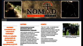 What Nomadhorses.fi website looked like in 2017 (6 years ago)