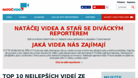 What Natocvideo.cz website looked like in 2017 (6 years ago)