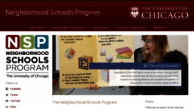 What Nsp.uchicago.edu website looked like in 2017 (6 years ago)