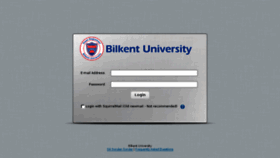 What Newmail.bilkent.edu.tr website looked like in 2017 (6 years ago)