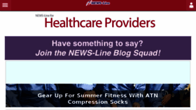 What News-line.com website looked like in 2017 (6 years ago)
