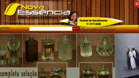 What Novaessencia.com.br website looked like in 2017 (6 years ago)