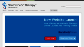 What Neurokinetictherapy.com website looked like in 2017 (6 years ago)