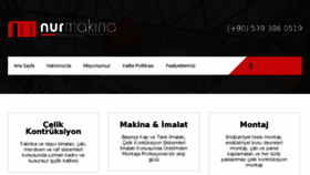 What Nurmakina.net website looked like in 2017 (6 years ago)