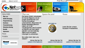 What Netxp.de website looked like in 2017 (6 years ago)