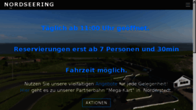 What Nordseering.de website looked like in 2017 (6 years ago)