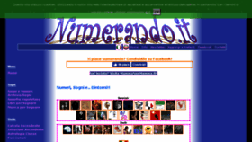 What Numerando.it website looked like in 2017 (9 years ago)