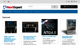What Navi-expert.com website looked like in 2017 (6 years ago)